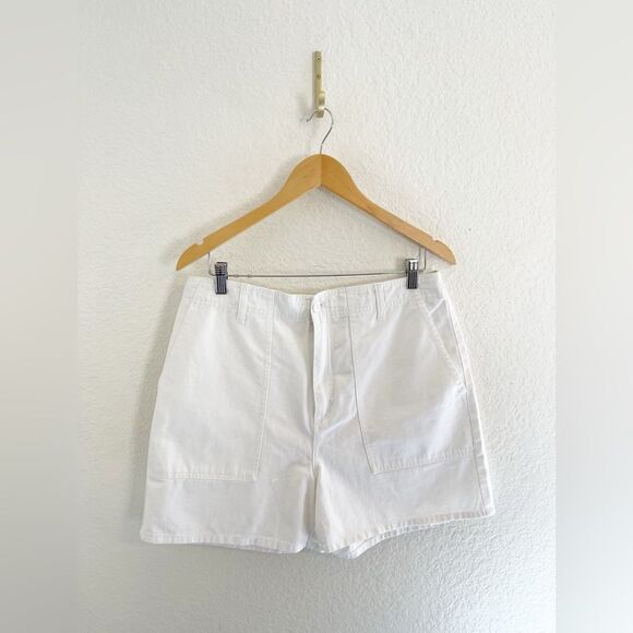 Brixton Vancouver Chino cargo utility Shorts in crisp white 31. NWT - Picture 6 of 12